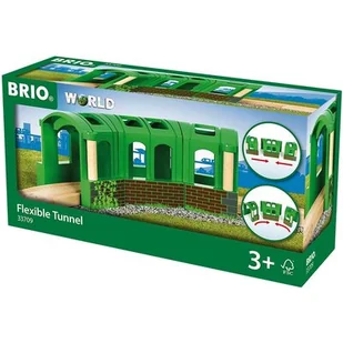 Brio Elastyczny tunel 33709 - Kolejki i akcesoria - miniaturka - grafika 1