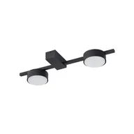 Lampy sufitowe - Nowodvorski Pills 8264 plafon oprawa sufitowa 2x8W GX53 czarny - miniaturka - grafika 1