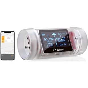 Termometr do grilla GRILLEYE Max GE0006-S-E Wi-Fi - Akcesoria do grilla - miniaturka - grafika 1