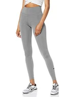 Spodnie rowerowe - Nike damskie rajstopy treningowe Iron Grey/Heather/Black L - miniaturka - grafika 1