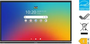 Viewsonic IFP7551 Display tablica interaktywna (75") 3840 x 2160 px Czarny - Tablice interaktywne - miniaturka - grafika 1