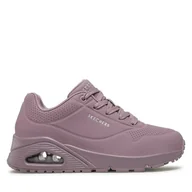 Sneakersy damskie - Sneakersy Skechers Uno Stand On Air 73690/DKMV Fioletowy - miniaturka - grafika 1