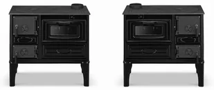 Kuchnia węglowa emaliowana westfalka piec kominek koza emalia z piekarnikiem 9,32-11,32kW (kolor: czarny, średnica wylotu spalin: 130 mm) - spełnia anty-smogowy EkoProjekt 99682164 - Kuchnie węglowe - miniaturka - grafika 9