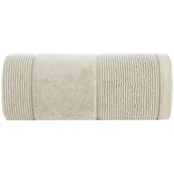 Ręczniki - Ręcznik Emma (03) 50 x 90 cm Beżowy - miniaturka - grafika 1