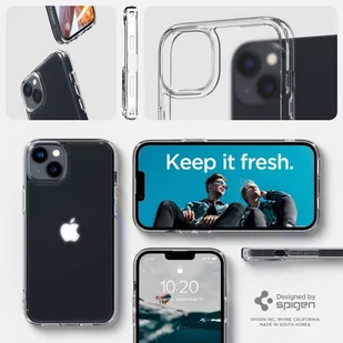 Etui APPLE IPHONE 15 Spigen Ultra Hybrid Crystal Frost transparentne - Etui i futerały do telefonów - miniaturka - grafika 3