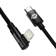 Kable USB - Kabel USB-C do Lightning Baseus MVP 20W 2m (czarny) - miniaturka - grafika 1