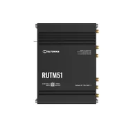 Routery - Teltonika RUTM51 router bezprzewodowy Gigabit Ethernet Dual-band (2.4 GHz/5 GHz) 5G Czarny - miniaturka - grafika 1