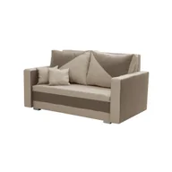 Sofy i kanapy - Sofa kanapa 2 os z funkcją spania ASTO1 beżowy / brąz - miniaturka - grafika 1