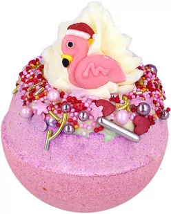Bomb Cosmetics Christmas Bath Blaster Flamingle Bells - Kosmetyki do kąpieli - miniaturka - grafika 1