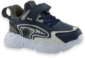 Buty dla chłopców - Chłopięce buty sportowe na rzep Befdao 516X/Y360 Granatowe - miniaturka - grafika 1