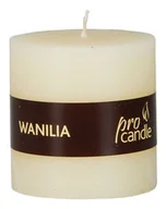 Świece - Pro Candle wieca zapachowa ProCandle 789009 walec / wanilia - miniaturka - grafika 1
