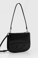 Torebki damskie - Diesel torebka skórzana 1DR 2.0 1DR TWIN kolor czarny X10330.PR818 - miniaturka - grafika 1