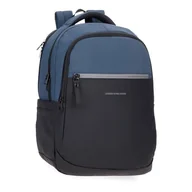 Torby na laptopy - Pepe Jeans Sail up Plecak na laptopa z podwójną komorą na laptopa 15,6 cala niebieski 30 x 42 x 14,5 cm poliester i PU 18,27 l by Joumma Bags, Niebieski, Talla única, dwukomorowy plecak na laptopa - miniaturka - grafika 1