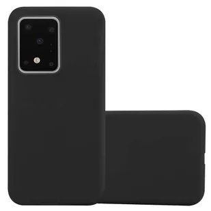Pokrowiec Do Samsung Galaxy S20 ULTRA Etui w CANDY CZARNY TPU Silikon Obudowa Case Cover Ochronny Plecki Cadorabo - Etui i futerały do telefonów - miniaturka - grafika 1