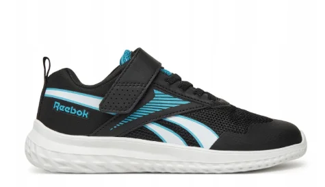 Reebok Sneakersy Chłopiec Czarny, Niebieski 5907964221234