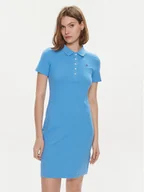 Sukienki - Tommy Hilfiger Sukienka codzienna 1985 WW0WW37853 Niebieski Slim Fit - miniaturka - grafika 1