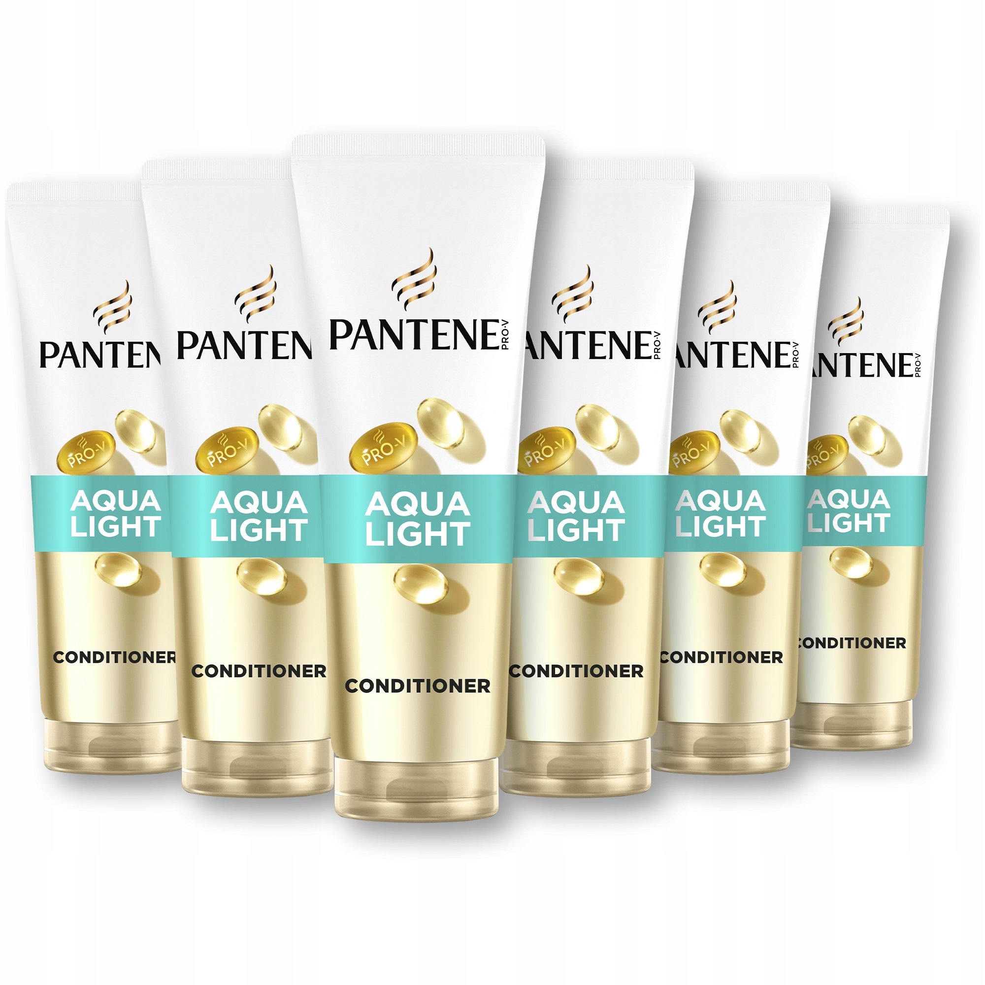 Pantene Pro-V Aqualight Odżywka do włosów 6 x 275 ml, Zdrowy wygląd włosów