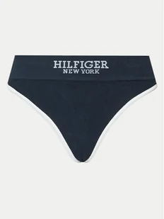 Tommy Hilfiger Stringi UW0UW05219 Granatowy - Majtki damskie - miniaturka - grafika 1
