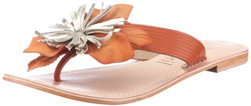 Pilar Abril Damskie japonki Juki, czerwony - Czerwony korale 35-40 EU