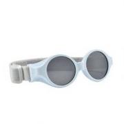 Okulary dla dzieci - Beaba Okulary przeciwsłoneczne dla dzieci z elastyczną opaską 0-9 miesięcy Pearl blue solution-bc-7275-0 - miniaturka - grafika 1