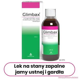Medagro Glimbax roztwór do płukania jamy ustnej 200 ml - Płyny do płukania jamy ustnej - miniaturka - grafika 2