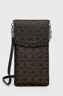Calvin Klein Etui na telefon kolor brązowy - Etui i futerały do telefonów - miniaturka - grafika 1