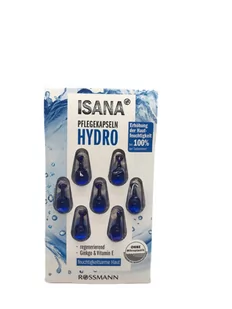 Isana, Hydro, Kapsułki z witaminą E do twarzy - Włosy, skóra, paznokcie - miniaturka - grafika 1
