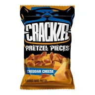 Krakersy - Crackzel Cheddar Cheese Pretzels 85g - miniaturka - grafika 1