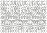Zestawy piśmiennicze - Cyfry Samoprzylepne Białe 2cm Arkusz 276 Znaków - miniaturka - grafika 1