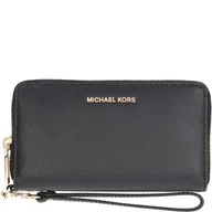 Portfele - Michael Kors Skórzany portfel JET SET - miniaturka - grafika 1