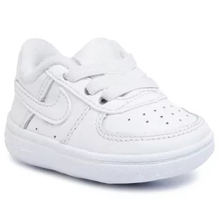 Buty dla chłopców - Buty NIKE - Force 1 Crib CK2201 100 White - grafika 1