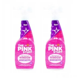 2x Środek do czyszczenia okien i szyb THE PINK STUFF Glass Rose 750 ml - Środki do kuchni i łazienki - miniaturka - grafika 1
