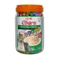Przysmaki dla kotów - Przysmak dla kota INABA Ciao Churu Variety Tuńczyk z kurczakiem (50 x 14 g) - miniaturka - grafika 1