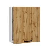 Szafki kuchenne - Szafka kuchenna wisząca z ociekaczem 60 BONO W60 SU P/L dąb złoty - miniaturka - grafika 1