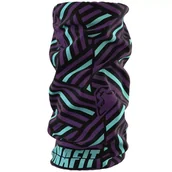 Czapki i chusty sportowe damskie - DYNAFIT Logo Neck Gaiter royal purple/razzle dazzle - miniaturka - grafika 1