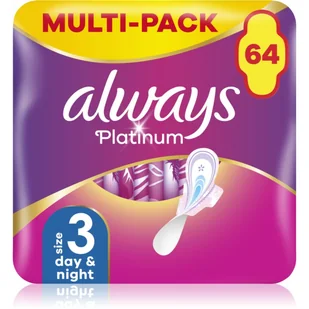 Always podpaski Day Night rozmiar 3) 64 szt - Tampony - miniaturka - grafika 1