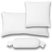 Pościel - Estella Poszewki Jersey z bawełny egipskiej Białe - miniaturka - grafika 1