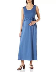 Esprit Maternity Damska sukienka bez rękawów Maxi, Błękitny - 404, 44 PL - Sukienki ciążowe - miniaturka - grafika 1