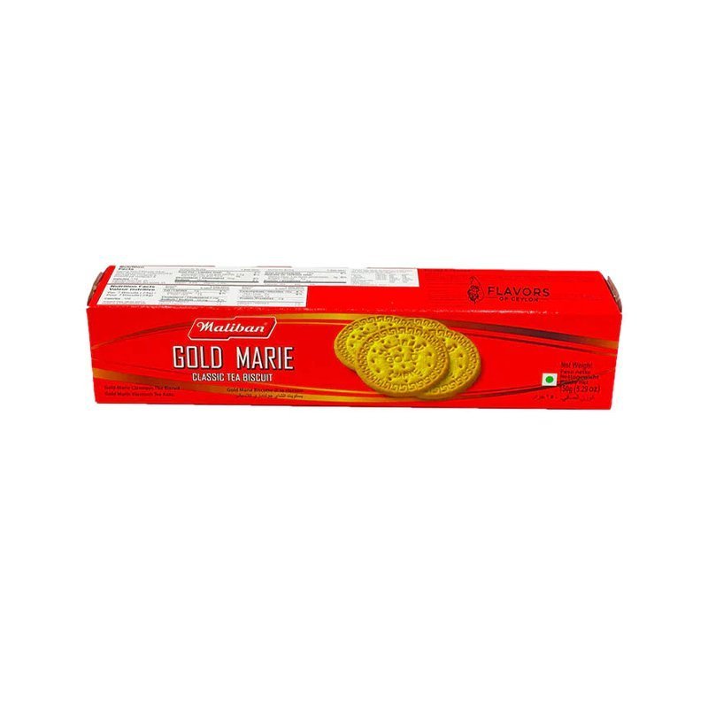 Herbatniki Marie Maliban Gold Marie Biscuits 150g - złocisty wypiek
