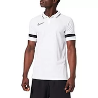 Koszulki męskie - Nike Dri-fit Academy 21 koszulka męska z krótkim rękawem biały biały/czarny/czarny. L CW6104 - miniaturka - grafika 1