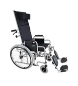 Wózki inwalidzkie - Wózek inwalidzki leżakowy specjalny YJ-011JA - NFZ P.130B : szer. siedz. wózka inw. - 45 cm - miniaturka - grafika 1