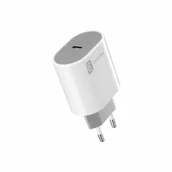 Pozostałe akcesoria do telefonów - Cellularline Stylecolor Charger - Ładowarka sieciowa USB-C Power Delivery 20W (biały) - miniaturka - grafika 1