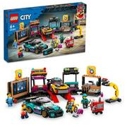 Klocki - LEGO City Warsztat tuningowania samochodów 60389 - miniaturka - grafika 1