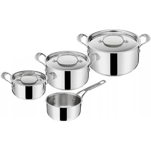 Tefal Jamie Oliver Stainless Steel 7 elementów E307S734 - Zestawy garnków i patelni - miniaturka - grafika 1