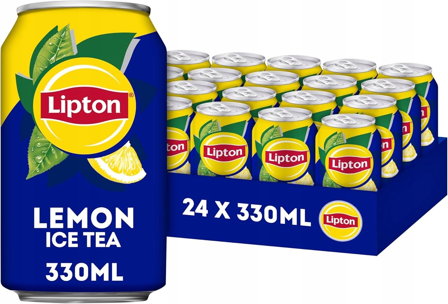Lipton Ice Tea Lemon Herbata Cytryna Napój 330ml x 24szt
