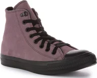 Trampki damskie - Converse CTAS Winter Fit Suede & Faux F damskie trampki z fioletowej skóry - 9 United Kingdom - 42.5 EU - 9M/11F US / Purple - miniaturka - grafika 1