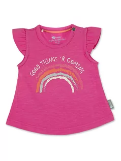 Kaftaniki dla niemowląt - Sterntaler Koszulka w kolorze różowym - grafika 1
