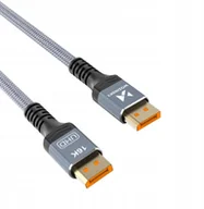 Kable komputerowe i do monitorów - Kabel Wozinsky WPS-16AYL2S DisplayPort 2.1 Certyfikowany VESA 80 Gb/s 16K@60Hz 8K@120Hz 4K@240Hz HDR HDCP DSC 2m - czarny - miniaturka - grafika 1
