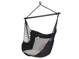 Fotel hamakowy KOALA HC10, czarny, 130x127 cm - Hamaki - miniaturka - grafika 1