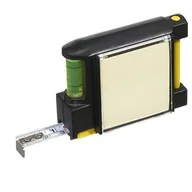 Poziomice, łaty, miary - Upominkarnia Miarka zwijana 2 m UPOMINKARNIA Actual Czarny uniwersalny 115528-uniw - miniaturka - grafika 1